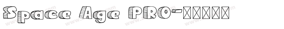 Space Age PRO字体转换